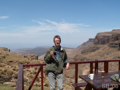 Im h�chsten Pub Afrikas