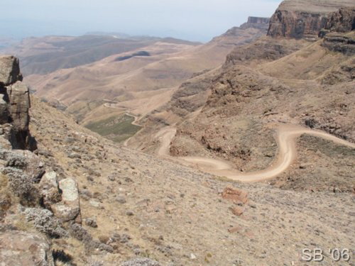 Diese Strasse sind wir gefahren