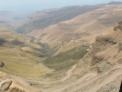 Sani Pass Strasse