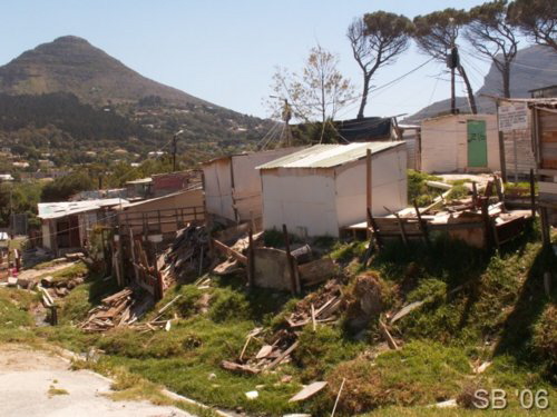 Imizamu Yethu-Township in Houtbay